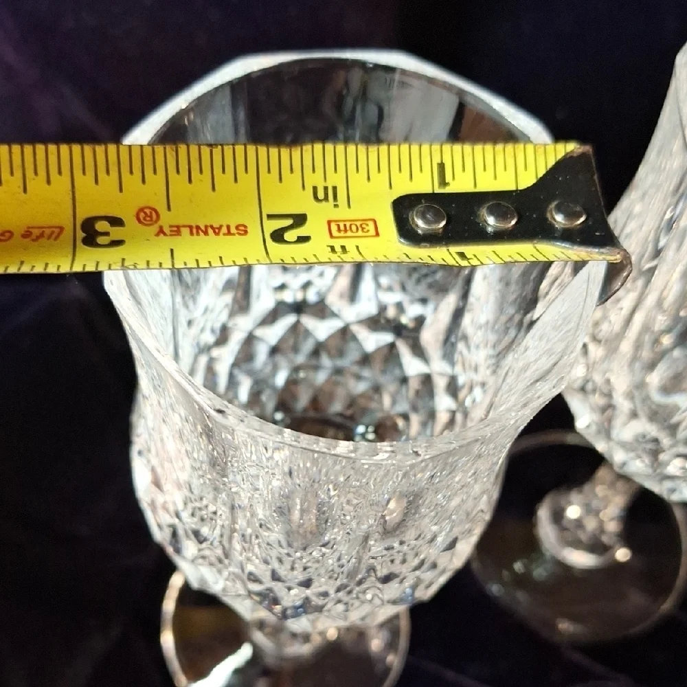 Elegant Crystal Pair Wine Glass Set of 2